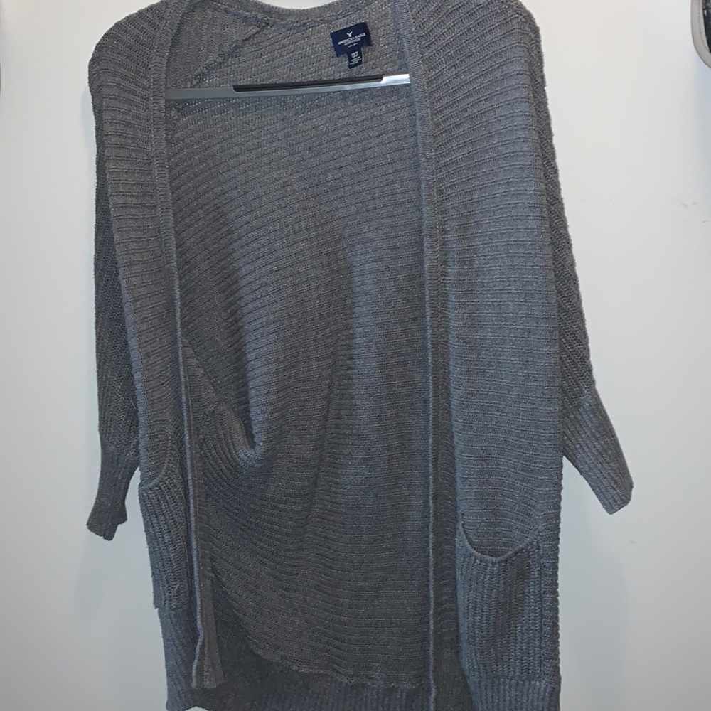 Oversize knit cardigan